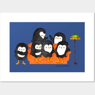 Penguins Friends Posters and Art